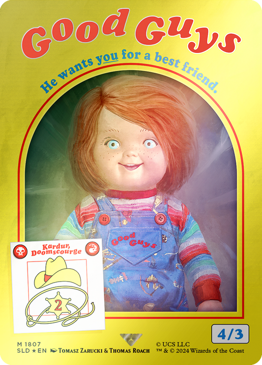 Magic the Gathering: Secret Lair x Chucky: Traditional Foil (English)