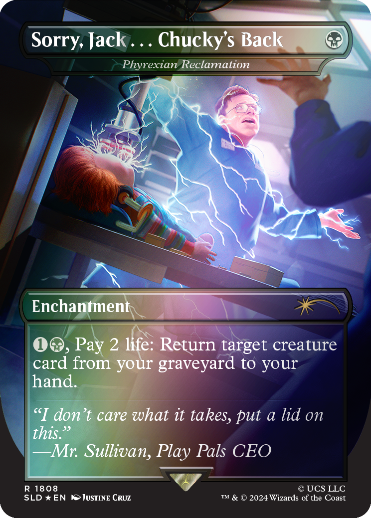 Magic the Gathering: Secret Lair x Chucky: Traditional Foil (English)