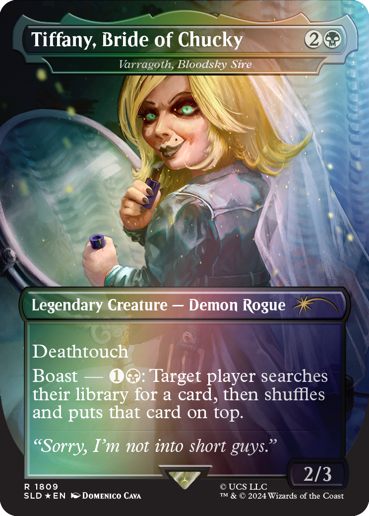 Magic the Gathering: Secret Lair x Chucky: Traditional Foil (English)