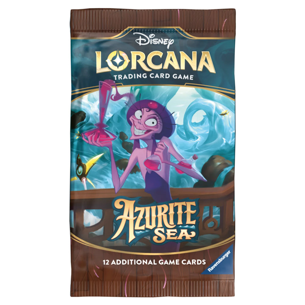 Disney Lorcana: Azurite Sea: Sealed Booster Pack (English)