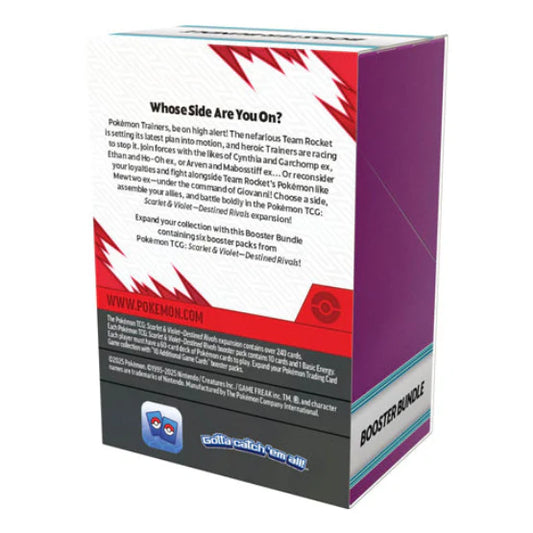 Pokemon: Scarlet & Violet: Destined Rivals: Sealed Booster Bundle (English)