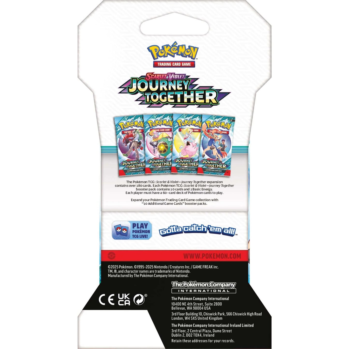 Pokemon: Scarlet & Violet: Journey Together: Sealed Booster Pack (English)
