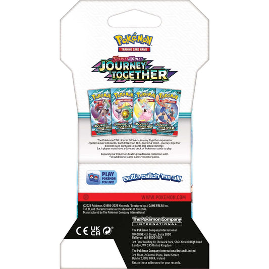 Pokemon: Scarlet & Violet: Journey Together: Sleeved Sealed Booster Pack (English)