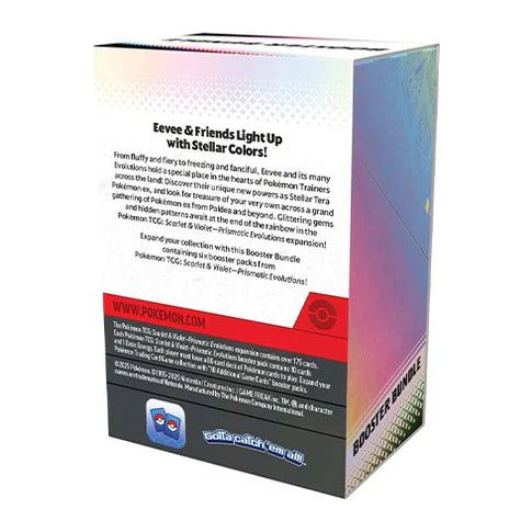 Pokémon: Scarlet & Violet: Prismatic Evolutions: Sealed Booster Bundle (English)
