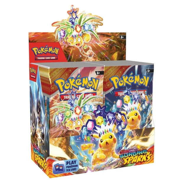 Pokemon: Scarlet & Violet: Surging Sparks: Sealed Booster Box (English)