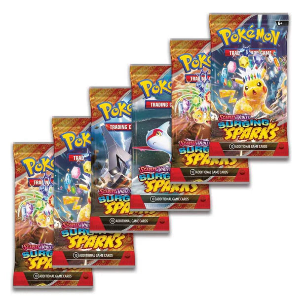Pokemon: Scarlet & Violet: Surging Sparks: Sealed Booster Bundle (English)