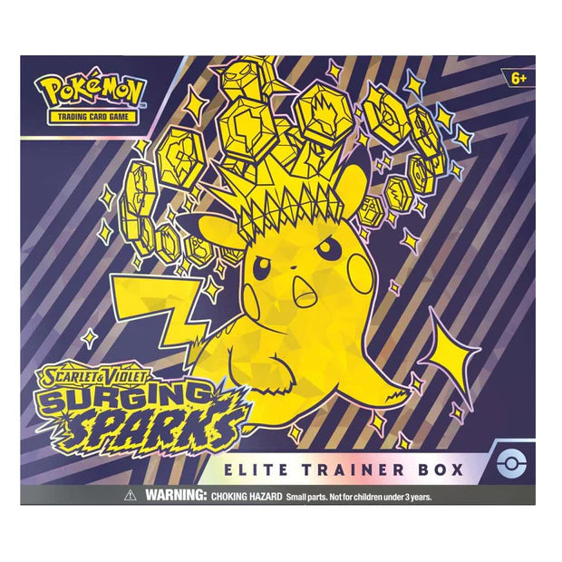 Pokémon: Scarlet & Violet: Surging Sparks: Sealed Elite Trainer Box (English)