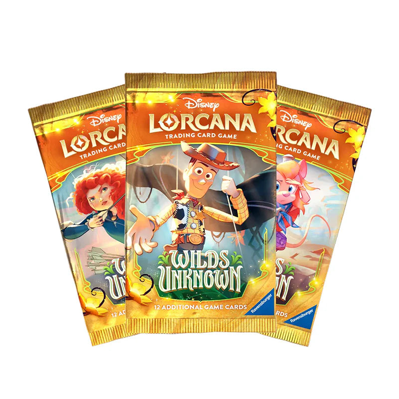 Disney Lorcana: Wilds Unknown: Sealed Booster Pack Art Set (English)