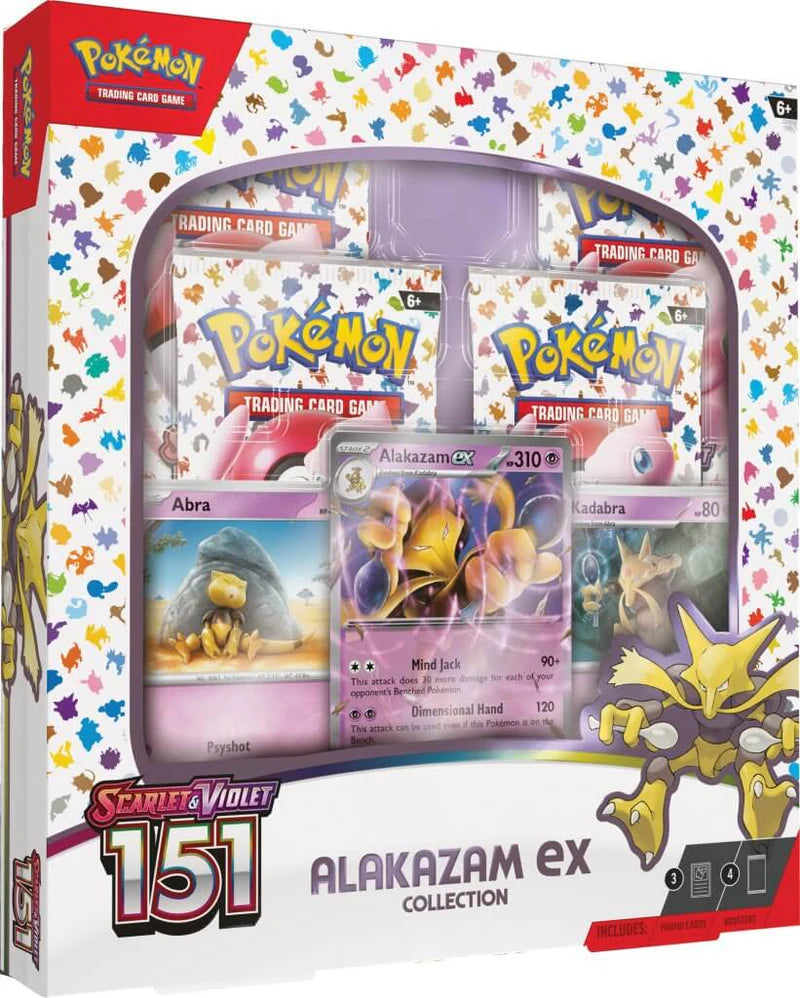 Pokémon: Scarlet & Violet: 151: Sealed Alakazam EX Collection (English)
