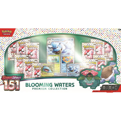 Pokémon: Scarlet & Violet: 151: Sealed Blooming Waters Premium Collection (English)