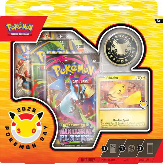 Pokémon: Mega Evolution: Sealed Pokemon Day 2026 Collection (English)