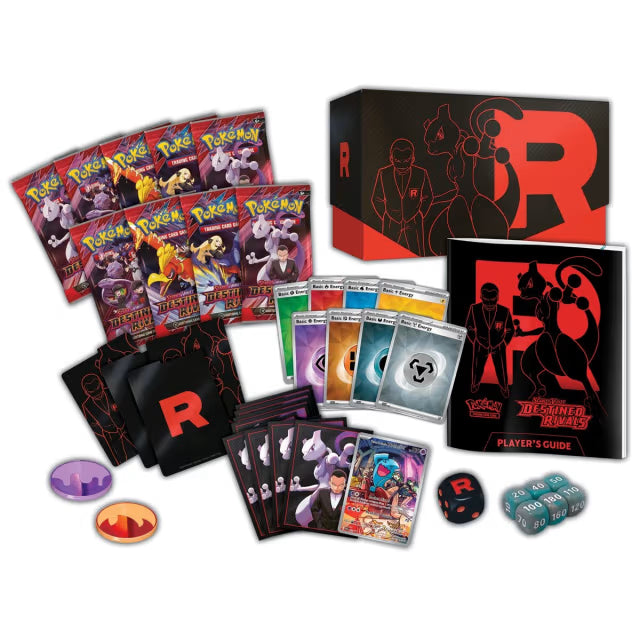 Pokemon: Scarlet & Violet: Destined Rivals: Sealed Elite Trainer Box (English)