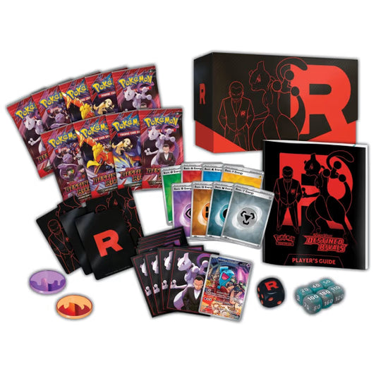 Pokemon: Scarlet & Violet: Destined Rivals: Sealed Elite Trainer Box (English)