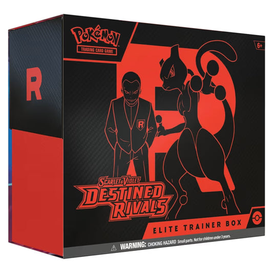 Pokemon: Scarlet & Violet: Destined Rivals: Sealed Elite Trainer Box (English)