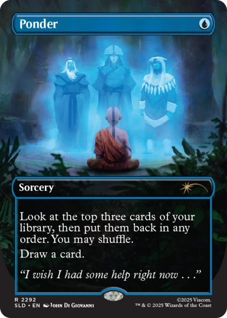 Magic the Gathering: Secret Lair x Avatar: A Lot to Learn (English)