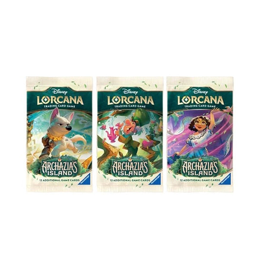 Disney Lorcana: Archazia's Island: Sealed Booster Pack Art Set (English)