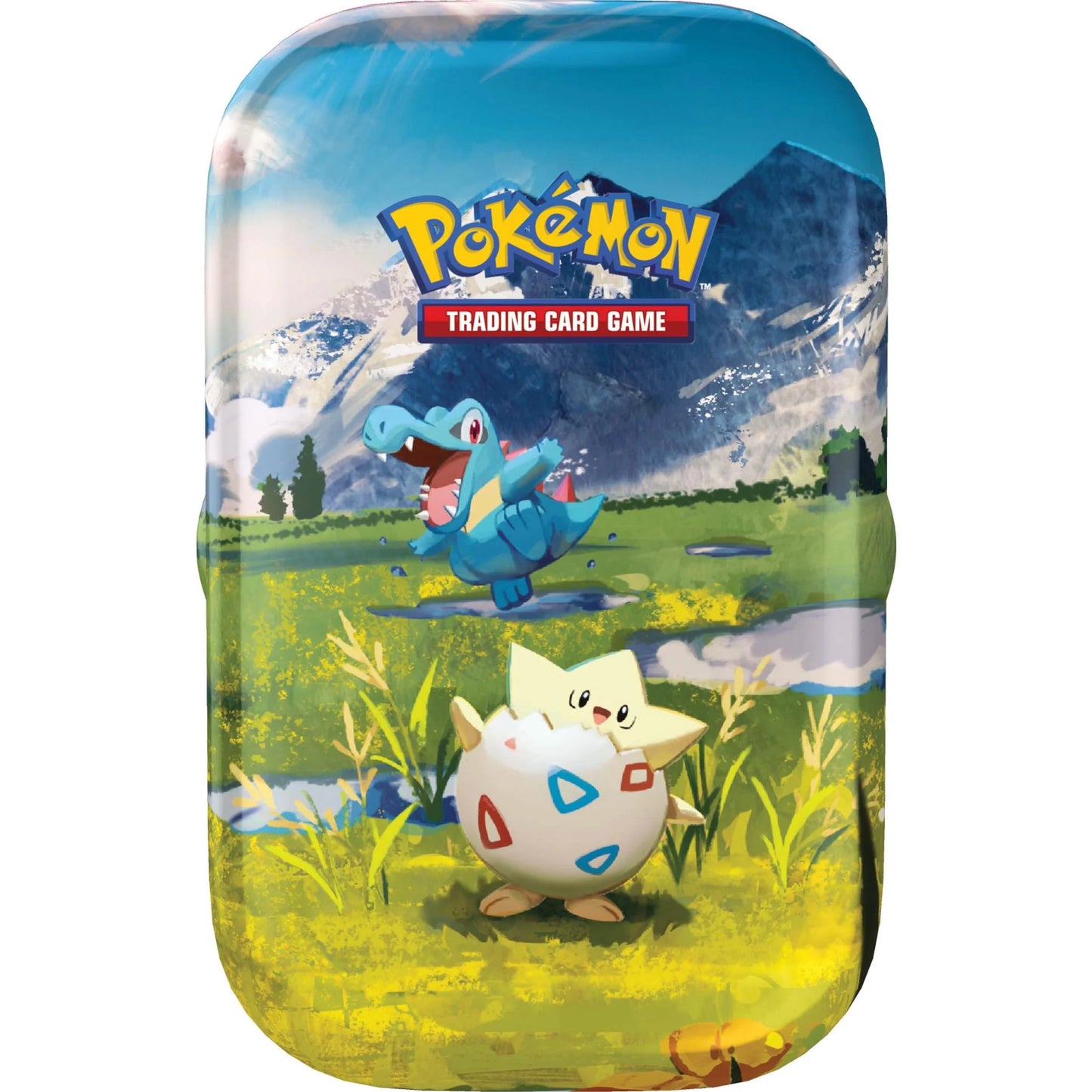 Pokémon: Mega Evolution: Ascended Heroes: Mini Tin: Togepi & Totodile Art (English)