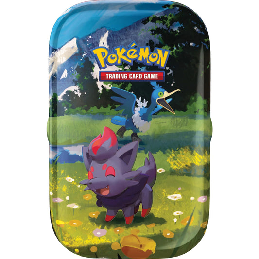 Pokémon: Mega Evolution: Ascended Heroes: Mini Tin: Zorua & Cramorant Art (English)