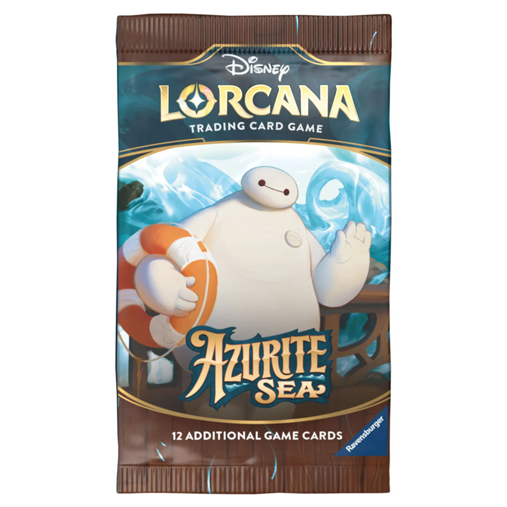 Disney Lorcana: Azurite Sea: Sealed Booster Pack (English)
