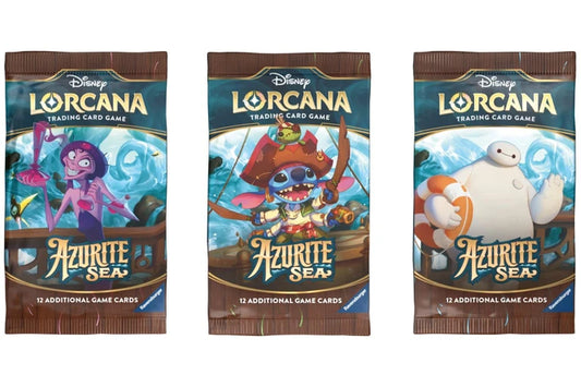 Disney Lorcana: Azurite Sea: Sealed Booster Pack Art Set (English)