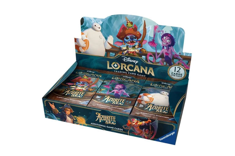 Disney Lorcana: Azurite Sea: Sealed Booster Box (English)