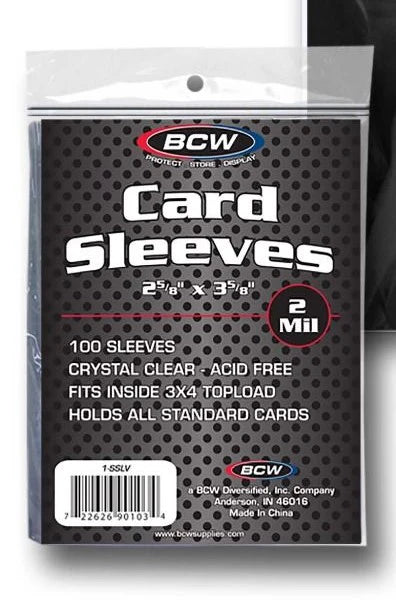 BCW: Card (Penny) Sleeves: 100pc | Regular Fit