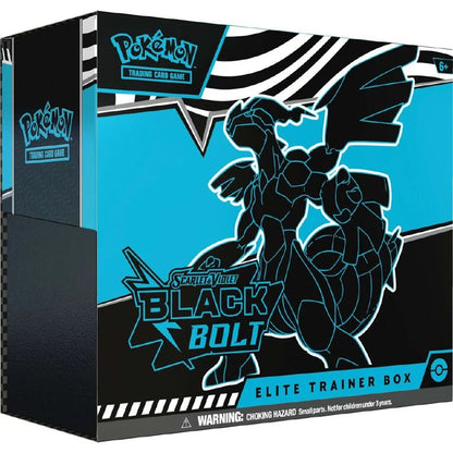 Pokémon: Scarlet & Violet: Black Bolt: Sealed Elite Trainer Box (English)