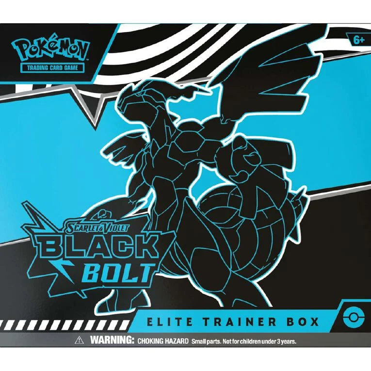 Pokémon: Scarlet & Violet: Black Bolt: Sealed Elite Trainer Box (English)