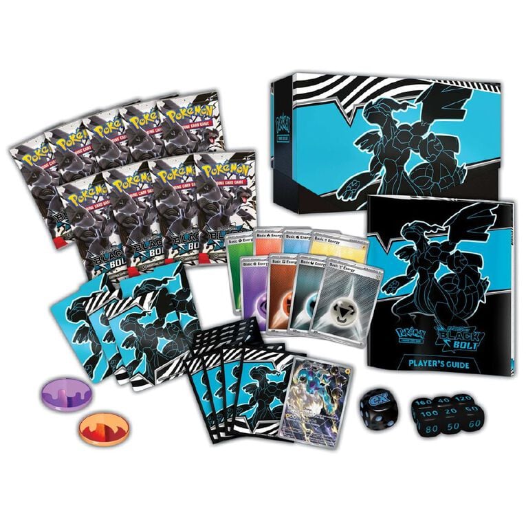 Pokémon: Scarlet & Violet: Black Bolt: Sealed Elite Trainer Box (English)