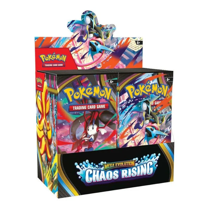 Pokemon: Mega Evolution: Chaos Rising: Sealed Booster Box (English)
