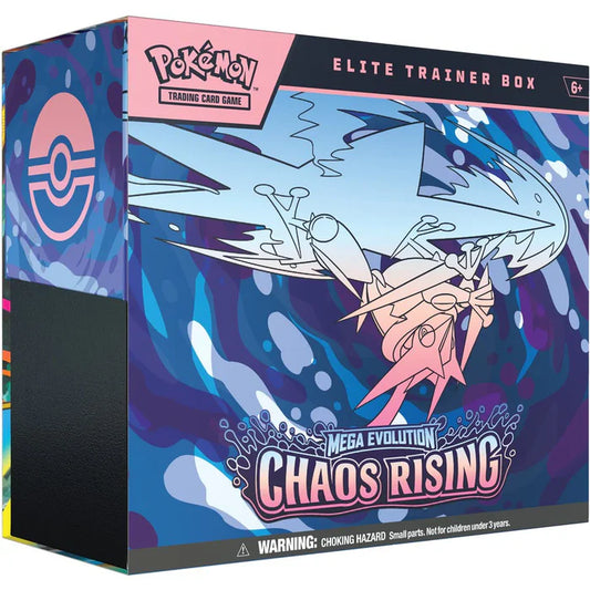 Pokémon: Mega Evolution: Chaos Rising: Sealed Elite Trainer Box (English)