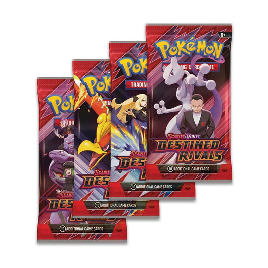 Pokemon: Scarlet & Violet: Destined Rivals: Sealed Booster Pack x4: Art Set (English)