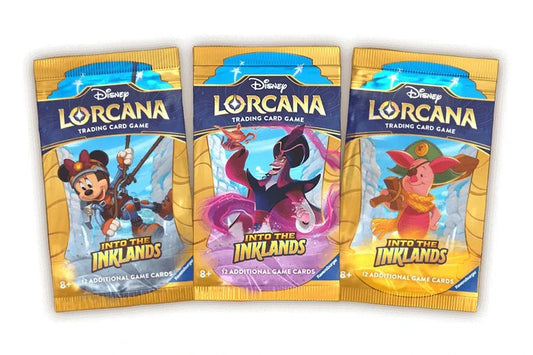 Disney Lorcana: Into the Inklands: Sealed Booster Pack Art Set (English)