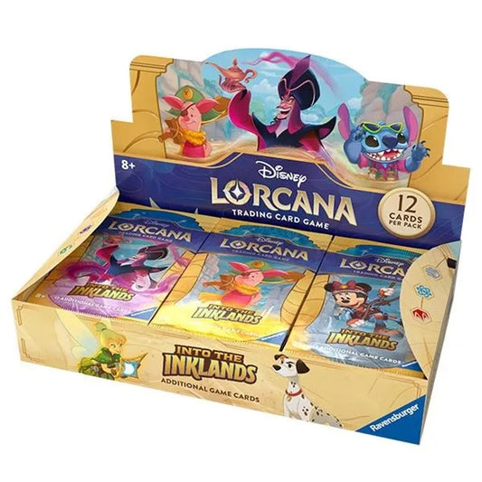 Disney Lorcana: Into the Inklands: Sealed Booster Box (English)