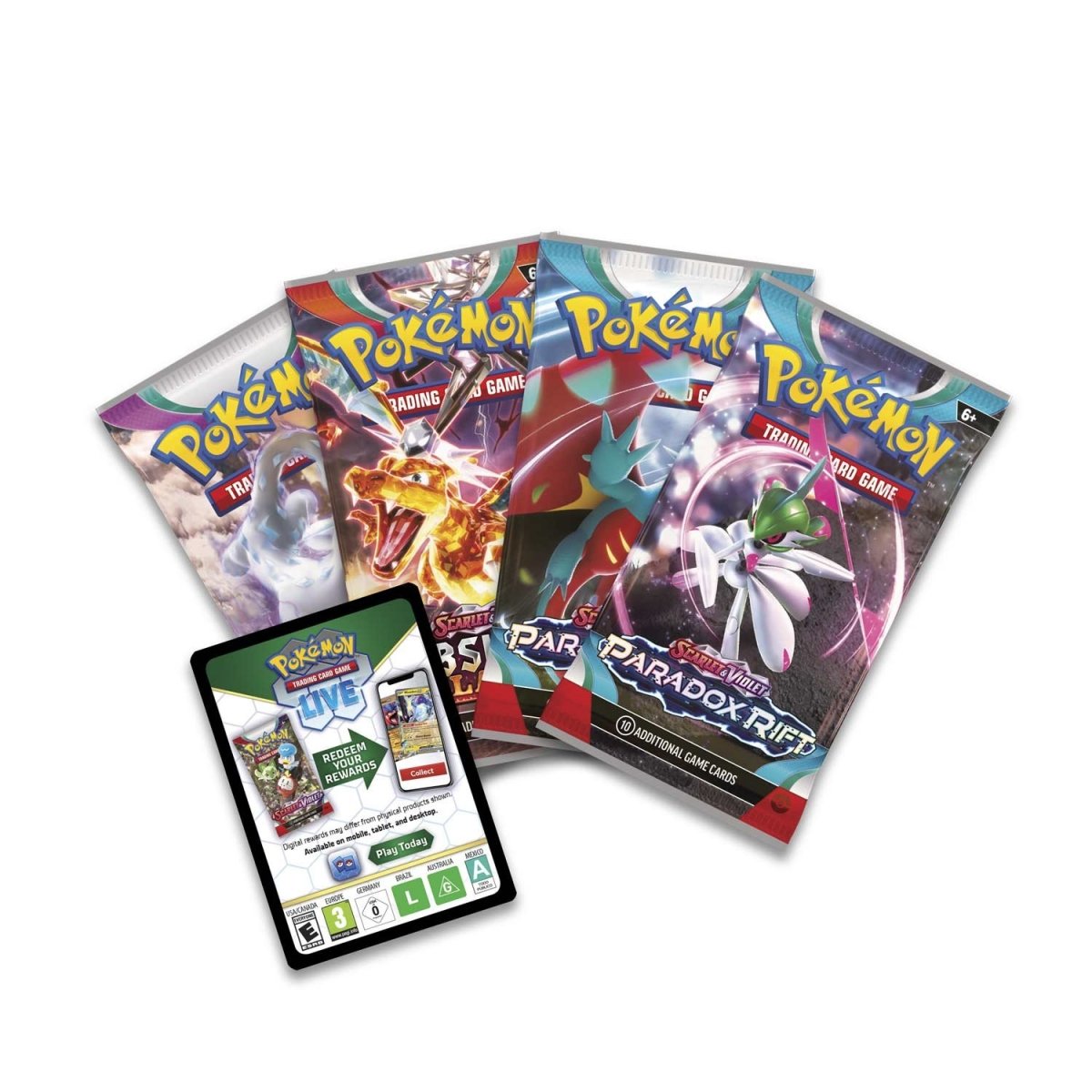 Pokémon: Scarlet & Violet: EX Box: Sealed Iron Valiant EX (English)