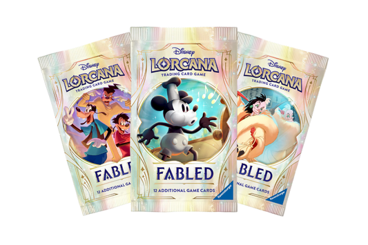 Disney Lorcana: Fabled: Sealed Booster Pack Art Set (English)