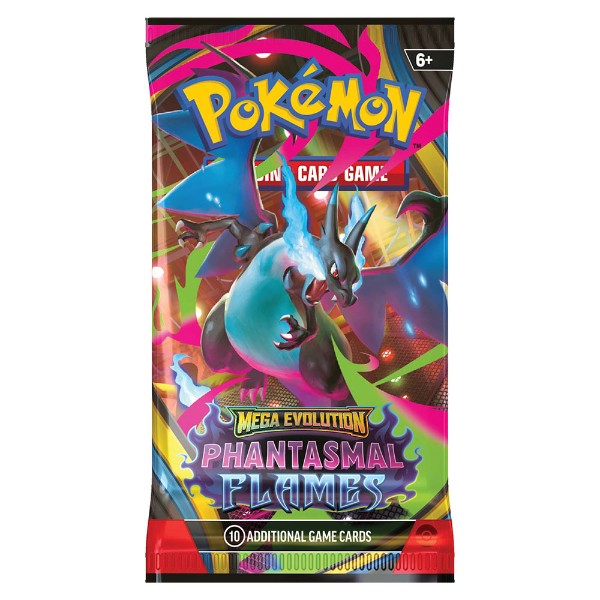 Pokemon: Scarlet & Violet: Mega Evolution - Phantasmal Flames: Sealed Booster Pack (English)