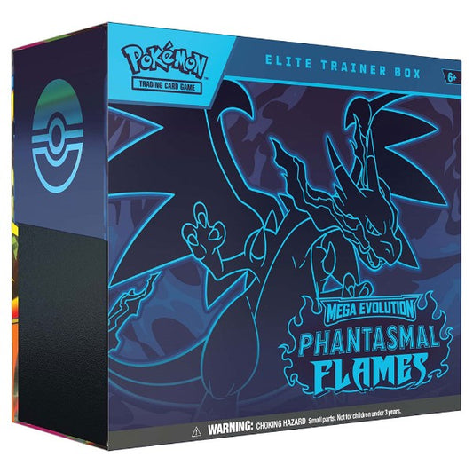Pokémon: Scarlet & Violet: Mega Evolution - Phantasmal Flames: Sealed Elite Trainer Box (English)