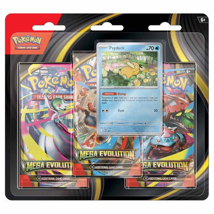 Pokemon: Scarlet & Violet: Mega Evolution: Sealed 3 Booster Pack (English)