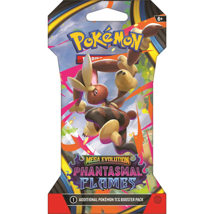 Pokemon: Mega Evolution: Phantasmal Flames: Sleeved Sealed Booster Pack (English)