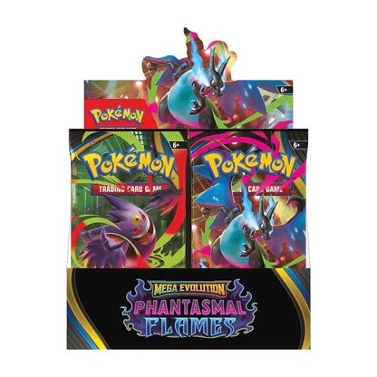 Pokemon: Scarlet & Violet: Mega Evolution - Phantasmal Flames: Sealed Booster Box Carton (English)