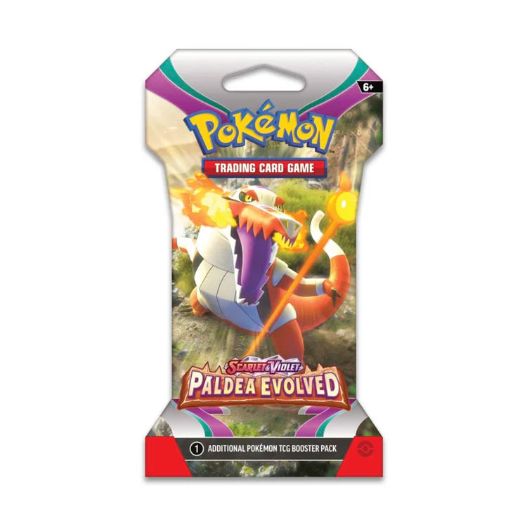 Pokemon: Scarlet & Violet: Paldea Evolved: Sealed Booster Pack (English)