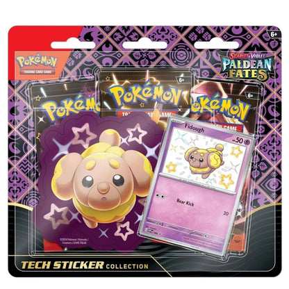 Pokémon: Scarlet & Violet: Paldean Fates: Tech Sticker Collection (English)