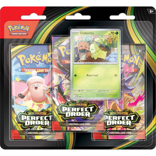 Pokemon: Mega Evolution: Perfect Order: Sealed 3 Booster Pack (English)