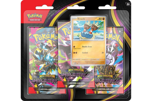Pokemon: Mega Evolution: Pitch Black: Sealed 3 Booster Pack (English)