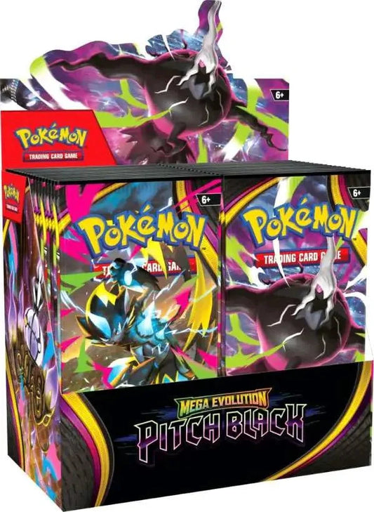 Pokemon: Mega Evolution: Pitch Black: Sealed Booster Box (English)