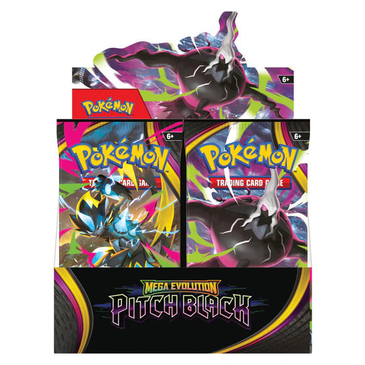 Pokemon: Mega Evolution: Pitch Black: Sealed Booster Box (English)
