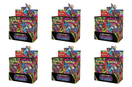 Pokemon: Scarlet & Violet: Mega Evolution - Phantasmal Flames: Sealed Booster Box Carton (English)