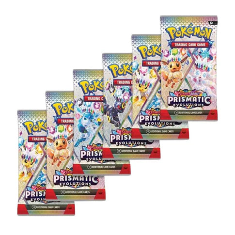 Pokémon: Scarlet & Violet: Prismatic Evolutions: Sealed Booster Bundle (English)