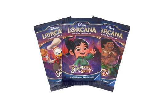 Disney Lorcana: Shimmering Skies: Sealed Booster Pack Art Set (English)